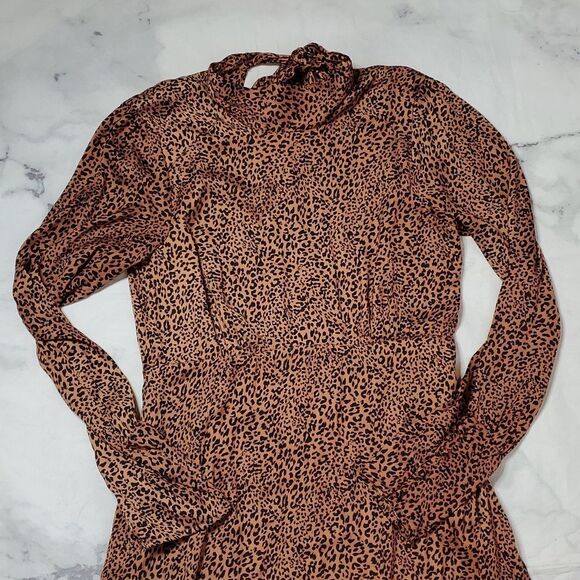 Free People Loveless Open Back Long Sleeve Midi Dress - Picture 2 of 11